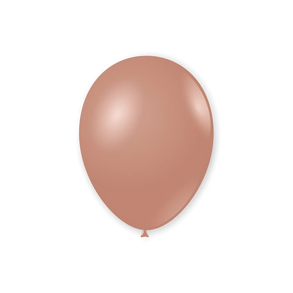 Palloncini classic line metallizzati 10" (26cm) rosa gold 81, 100pz.