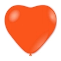 Palloncini cuore classic line pastello 60" (159cm) arancio 14, 1pz.