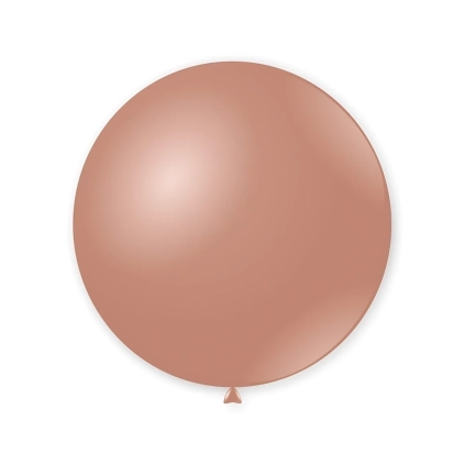 Palloncini classic line metallizzati 33" (86cm) rosa gold 81, 1pz.