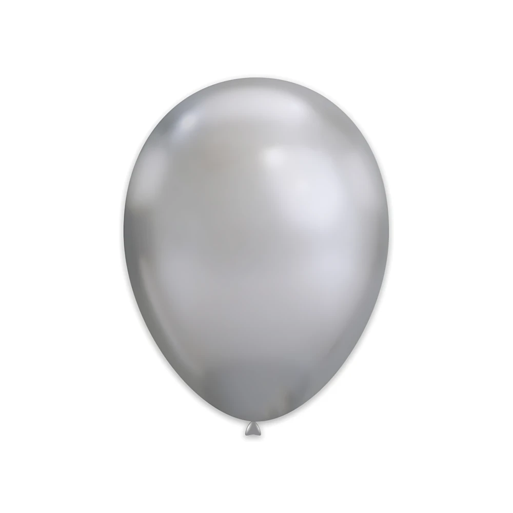 Palloncini classic line Cromati 13" (33cm) argento 89, 50pz.