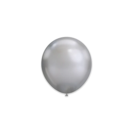 Palloncini classic line Cromati 5" (13cm) argento 89, 100pz.