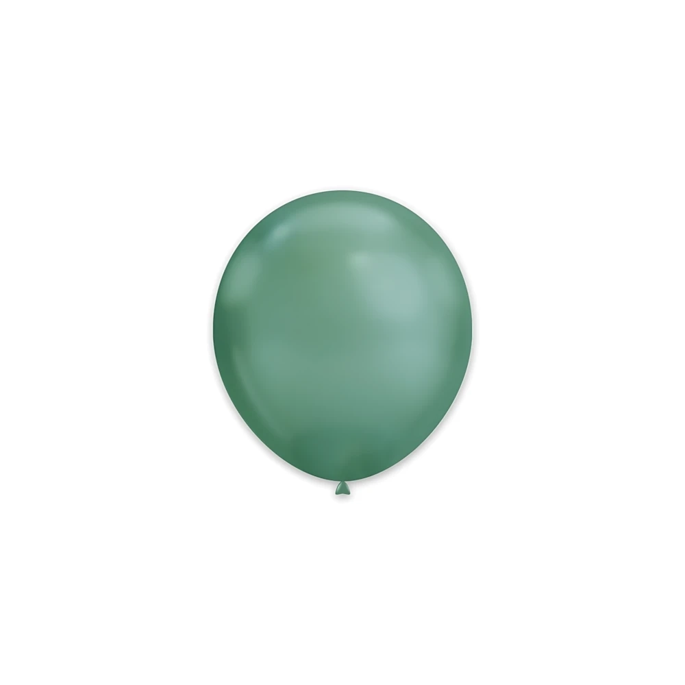 Palloncini classic line Cromati 5" (13cm) verde 93, 100pz.