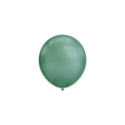 Palloncini classic line Cromati 5" (13cm) verde 93, 100pz.