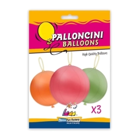 Palloncini punchball classic line pastello 18" (46cm) assortiti, 3pz.