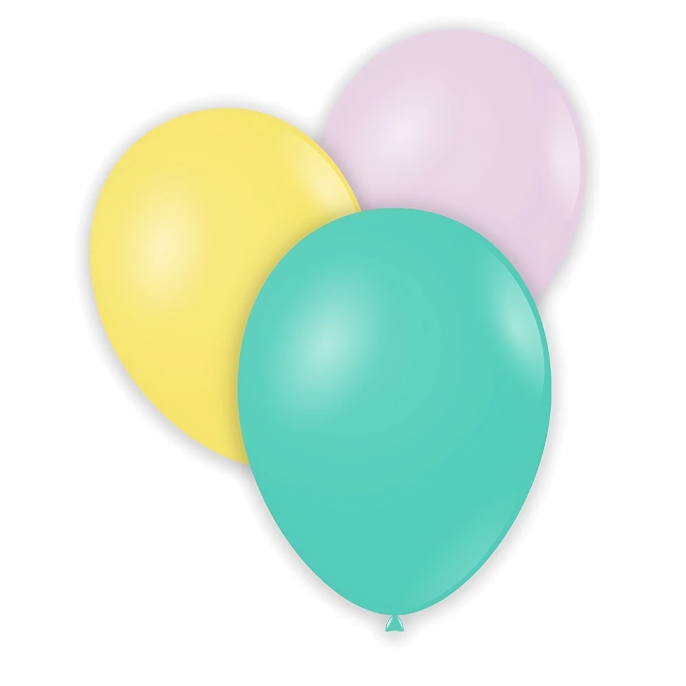 Palloncini classic line macarons 13" (33cm) colori assortiti, 100pz.