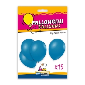 Palloncini classic line pastello 12" (30cm) blu 52, 15pz.