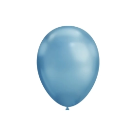 Palloncini classic line titanio 12" (30cm) blu 107, 50pz.