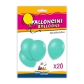 Palloncini classic line pastello 10" (26cm) acquamarina 51, 20pz.