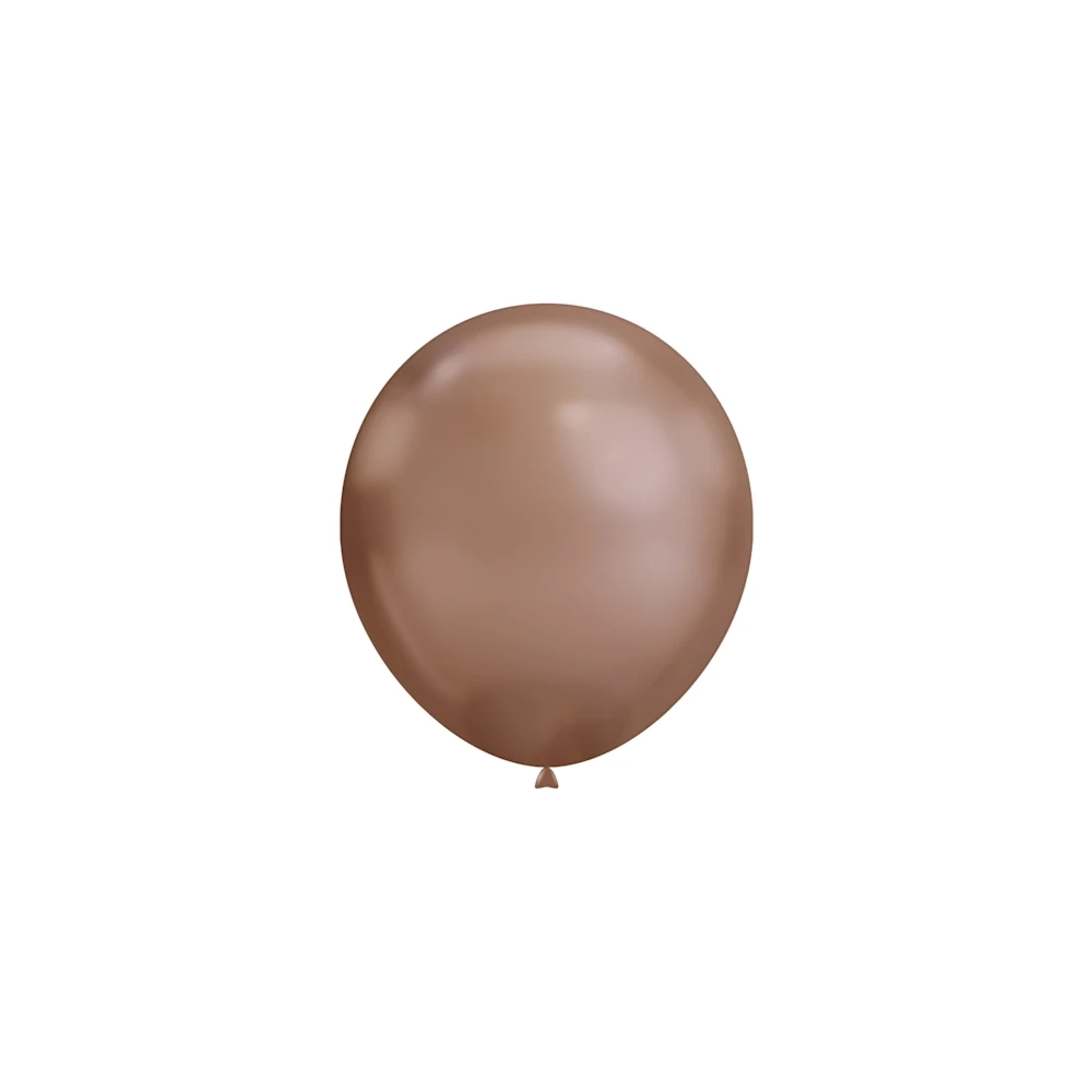 Palloncini classic line titanio 5" (13cm) rame 104, 100pz.