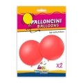 Palloncini classic line pastello 33" (86cm) rosso corallo 45, 2pz.