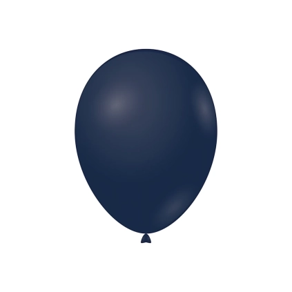 Palloncini classic line pastello 12" (30cm) blu navy scuro 402, 100pz.