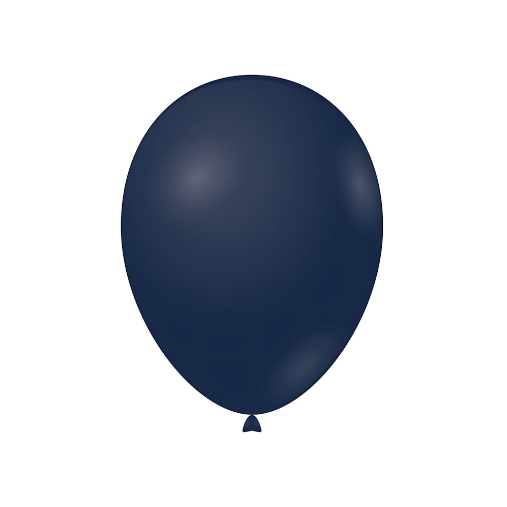 Palloncini classic line pastello 13" (33cm) blu navy scuro 402, 100pz.