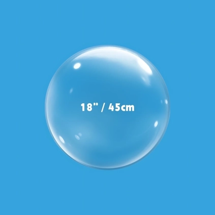 Palloncino Crystal B-Loon  18" (45cm), 1pz.