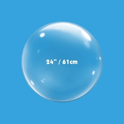 Palloncino Crystal B-Loon  24" (60cm), 1pz.