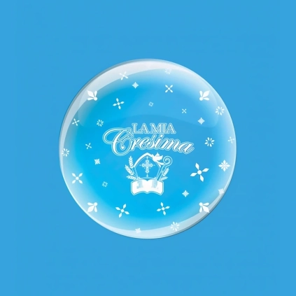 Palloncino Deco B-Loon La Mia Cresima Stampa Bianca  24" (60cm), 1pz.