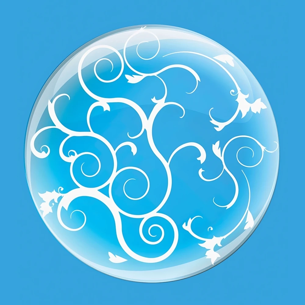 Palloncino Deco B-Loon 36" Filigrana Stampa Bianca  36" (91cm), 1pz.