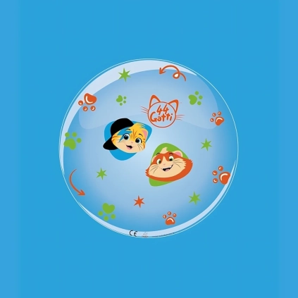 Palloncino License B-Loon Stampa 44 Gatti - 45cm  18" (45cm), 1pz.