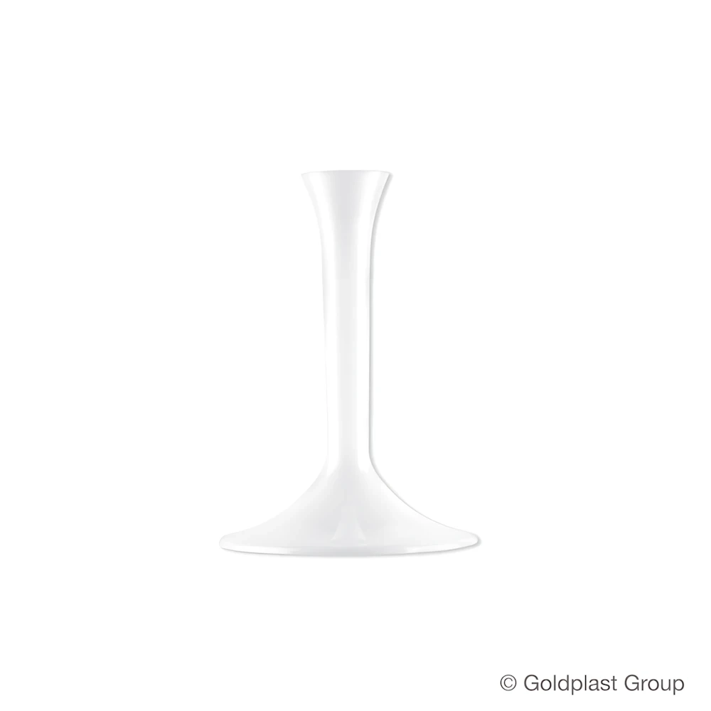 Gambo base per flute Bianco, 20pz.