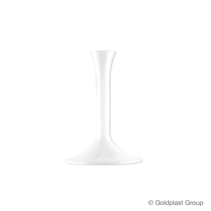 Gambo base per flute Bianco, 20pz.