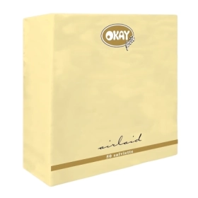 Tovaglioli Champagne in TNT 40x40cm, 50pz.