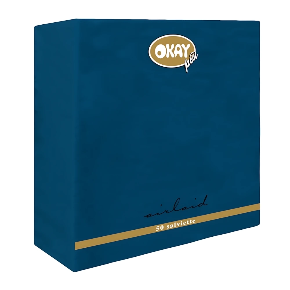 Tovaglioli Blu Notte in TNT 40x40cm, 50pz.