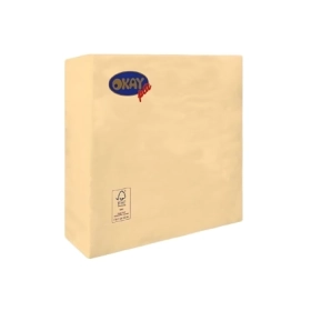 Tovaglioli Champagne 33x33cm 2 veli, 50pz.