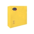 Tovaglioli Giallo Limone 33x33cm 2 veli, 50pz.