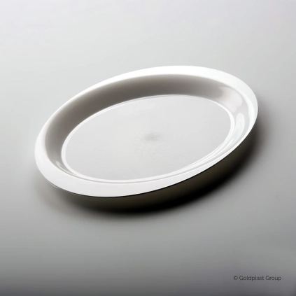 Piatti Cocktail bianco lungo 18,5cm, 50pz.