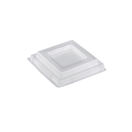 Coperchio per coppette Pagoda trasparenti 90cc, 25pz.
