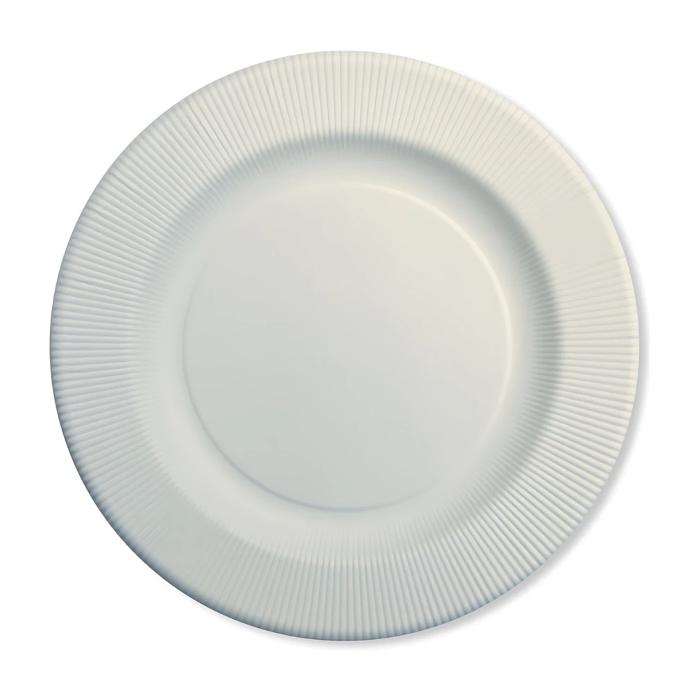 Sottopiatti Avorio a righe 32,4cm, 4pz.