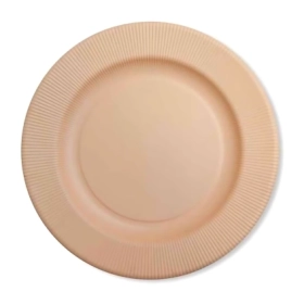Sottopiatti Pesca a righe 32,4cm, 4pz.