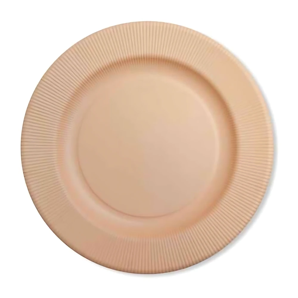 Sottopiatti Pesca a righe 32,4cm, 4pz.
