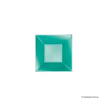 Piatti Tiffany perlè Nice Fondo di forma quadrata 18cm, 6pz.