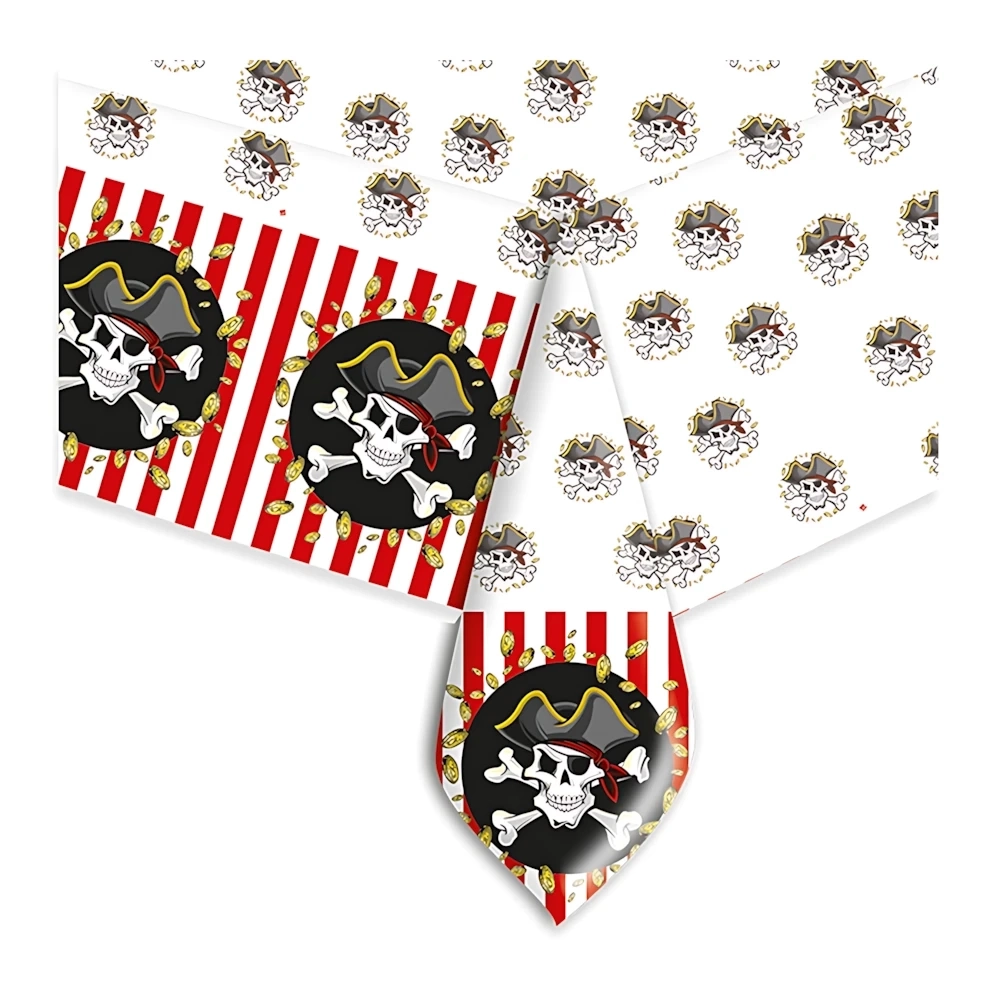Tovaglia Pirati in plastica 2,7x1,4m, 1pz.