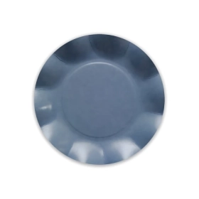 Piatti Carta da Zucchero piccoli in cartoncino compostabile modello petalo 21cm, 8pz.