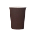 Bicchieri Marrone compostabili 250cc in carta, 8pz.