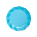 Piatti Turchese piccoli compostabili 21cm, 20pz.
