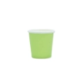 Bicchierini Verde Mela Ecolor in carta 80cc, 25pz.