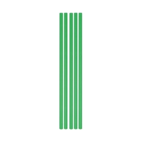Cannucce Verde Ecolor in carta 20x0,5cm, 50pz.