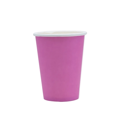 Bicchieri Fuxia Ecolor 200cc in carta, 25pz.