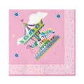 Tovaglioli Carousel Party 33x33cm, 20pz.