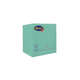 Tovaglioli Tiffany 2 veli 25x25cm, 100pz.