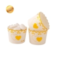 Pirottini Cuori Oro 5X4,5cm, 20pz.