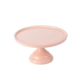 Alzata per dolci, frutta, finger food Rosa in melamina diam. 23cm h 12cm, 1pz.
