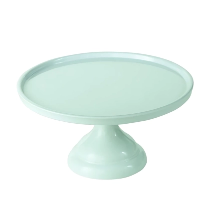 Alzata per dolci, frutta, finger food Azzurro in melamina diam. 30cm h 20cm, 1pz.