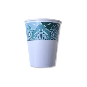 Bicchieri Kasbah compostabili 250cc in carta, 8pz.