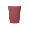 Bicchieri Rosso Fuoco compostabili 250cc in carta, 20pz.
