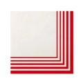 Tovaglioli Rossi 2 veli compostabili 33X33cm, 20pz.