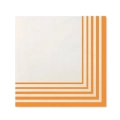 Tovaglioli Arancione 2 veli compostabili  33X33cm, 20pz.