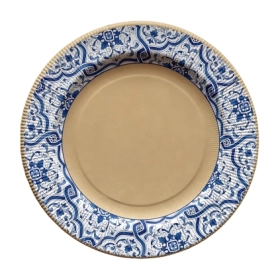 Piatti grandi New Arabesque con bordo pieghettato 27cm, 8pz.